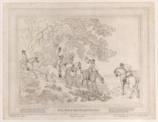 The Hunter (from The Life of a Racehorse, or The High-Mettled Racer), July 20, 1789., July 20, 1789. Creators: Thomas Rowlandson, John Hassell
