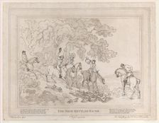 The Hunter (from The Life of a Racehorse, or The High-Mettled Racer), July 20, 1789., July 20, 1789. Creators: Thomas Rowlandson, John Hassell