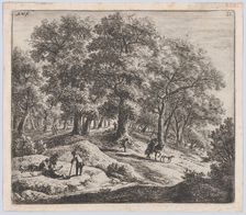 The Hunters, 17th century. Creator: Anthonie Waterloo