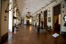 The hunting trophy room in the Mafra National Palace (Palacio de Mafra), Mafra, Portugal, 2009. Creator: Samuel Magal