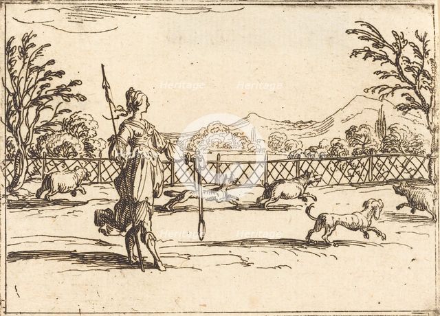 The Huntress. Creator: Jacques Callot.