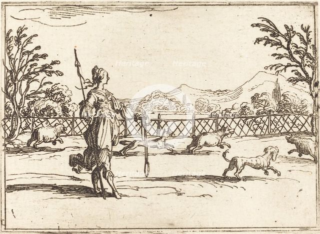 The Huntress. Creator: Jacques Callot.
