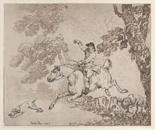The Huntsman, 1785., 1785. Creator: Thomas Rowlandson