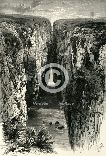 'The Huntsman's Leap', c1870.