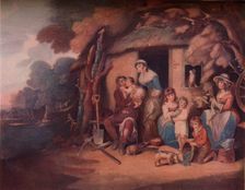 The Husbandman's - Saturday Evening: Return from Labour c1789. Artist: William Nutter