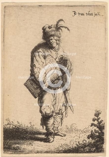 The Hurdy-Gurdy Player, 1632. Creator: Jan Georg van Vliet.