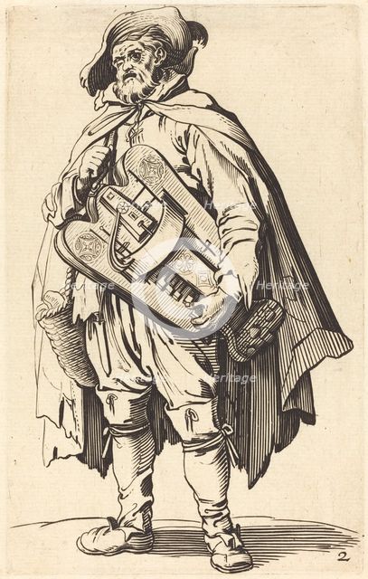 The Hurdy-Gurdy Player. Creator: Unknown.
