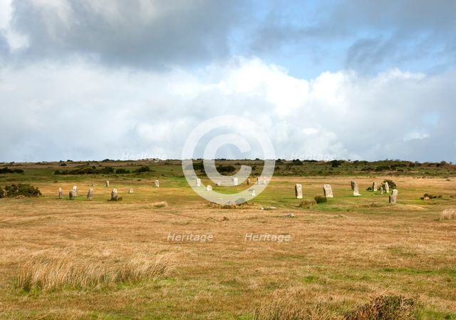 The Hurlers stone circles, Minions, Cornwall, 2006. Artist: Historic England Staff Photographer.
