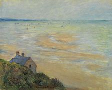 The Hut in Trouville, Low Tide, 1881. Creator: Monet, Claude (1840-1926)