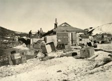 The Hut in Summer Time; Coal Bags at the Left c1908, (1909)