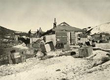 The Hut in Summer Time; Coal Bags at the Left c1908, (1909)