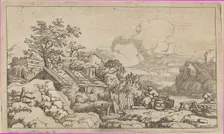 The Hut of the Carpenter, 17th century. Creator: Allart van Everdingen