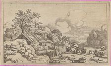 The Hut of the Carpenter, 17th century. Creator: Allart van Everdingen