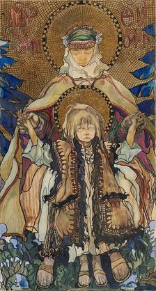 The Huzulian Madonna, 1909. Creator: Kazimierz Sichulski