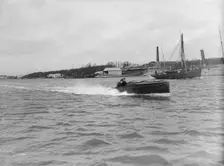 The hydroplane Angela II 1913. Creator: Kirk & Sons of Cowes