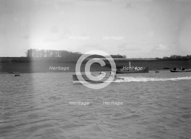 The hydroplane 'Angela II', 1913. Creator: Kirk & Sons of Cowes.