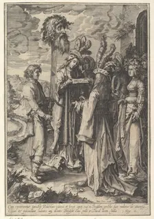 The Hymn of the Daughters of Israel and David (copy).n.d. Creator: Jan Saenredam
