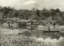 The Ha-Kei-Tei Inn and Garden at Hikone 1910. Creator: Herbert Ponting