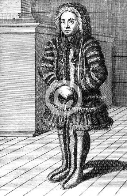 'The Habit of a Lapland Woman', 19th century. Artist: Unknown