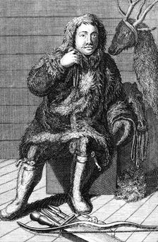 The Habit of a Lapland Man 19th century.Artist: S Hulett