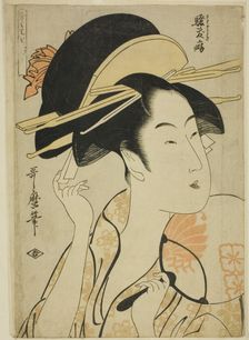 The Habit of Boisterousness (Sawagashiki kuse), from the series "Seven Bad...", Japan, c. 1797. Creator: Kitagawa Utamaro