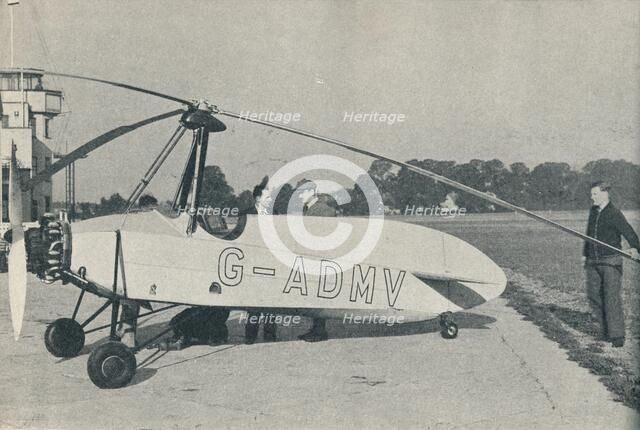 The Hafner Gyroplane, c1935 (c1937). Artist: Unknown.