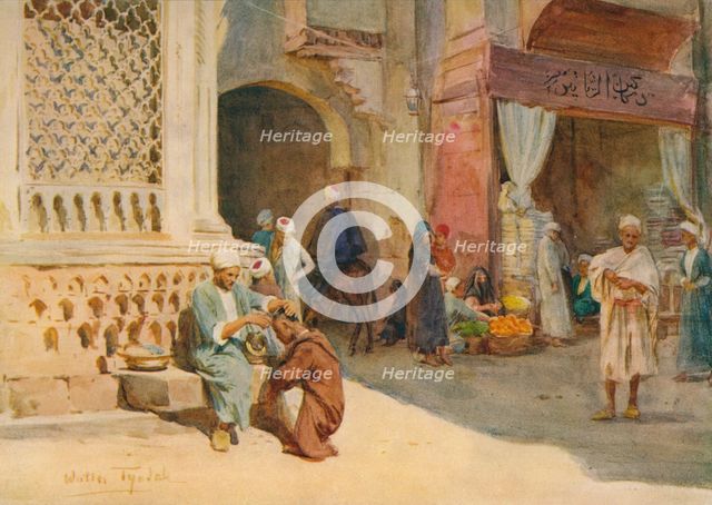 'The Hairdresser', c1905, (1912). Artist: Walter Frederick Roofe Tyndale.