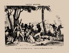 The Haitian Revolution. Slave rebellion on the night of 21 August 1791, 1833