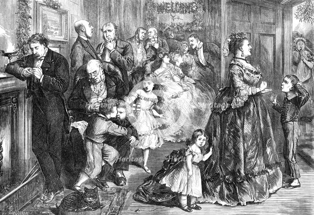 The half hour before dinner, 1871. Creator: Unknown.