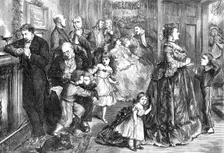 The half hour before dinner, 1871. Creator: Unknown
