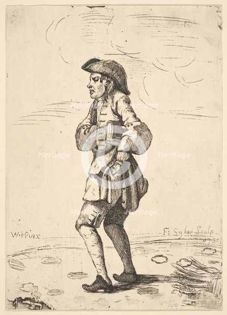 The Half-Starved Boy, 1738-39. Creator: F Sykes.