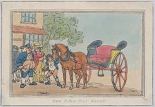 The Half-Way House, published 1787 (a later reissue)., published 1787 (a later reissue). Creator: Thomas Rowlandson