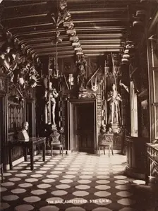 The Hall, Abbotsford, between 1870 and 1880. Creator: George Washington Wilson