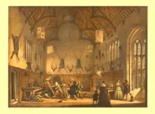 The Hall, Athelhampton, Dorset, (c1838). Creator: Unknown