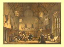 The Hall, Athelhampton, Dorset, (c1838). Creator: Unknown