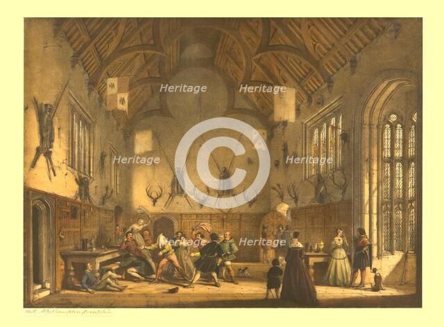 The Hall, Athelhampton, Dorset, (c1838). Creator: Unknown.