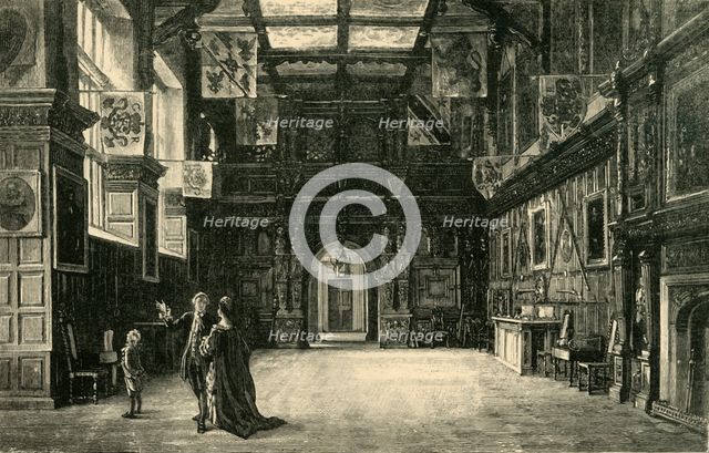 'The Hall, Audley End', 1898. Creator: Unknown.
