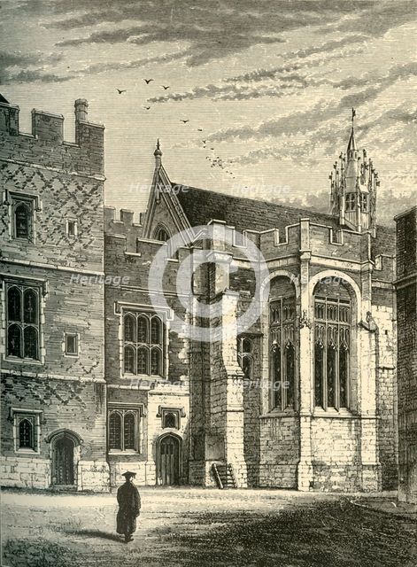 'The Hall, from the Brewhouse Yard', 1911. Creator: Unknown.