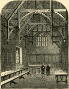 The Hall of Gray's Inn c1872. Creator: Unknown