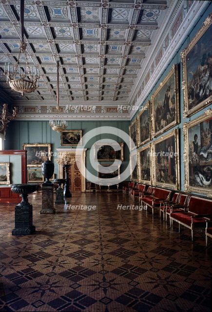 'The Hall of Flemish Paintings in the Hermitage' c20th century. Artist: Unknown