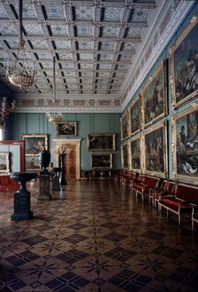The Hall of Flemish Paintings in the Hermitage c20th century