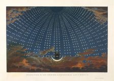 The Hall of Stars in the Palace of the Queen of the Night ..., 1847-49. Creator: Karl Friedrich Thiele