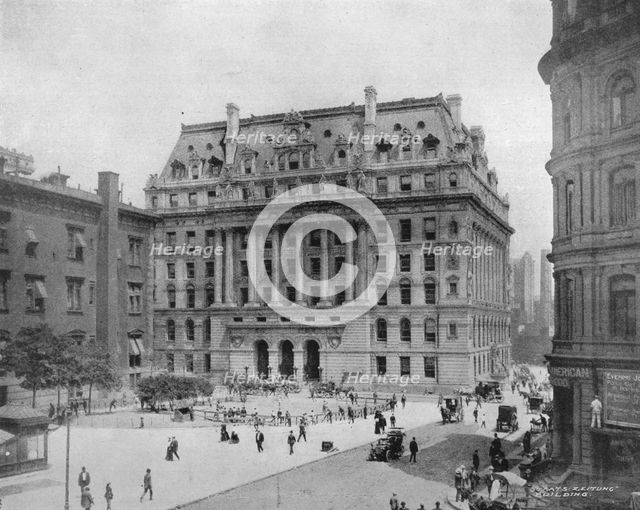 'The Hall of Records, New York', 1915. Artist: Unknown.