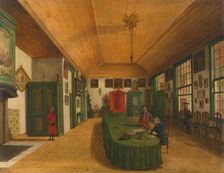 The Hall of the Artistic Society Kunst wordt door Arbeid verkregen (Art is Acquired through Labor) Creator: Paulus Constantijn la Fargue