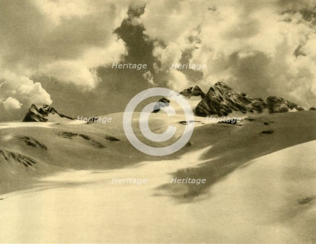 The Hallstätter Glacier, Dachstein Mountains, Upper Austria, c1935.  Creator: Unknown.