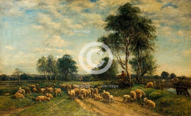 The Halt, 1880. Creator: William Mark Fisher.