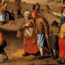 The halt and the blind being summoned to the great supper, 1620-1629. Creator: Joost Cornelisz Droochsloot