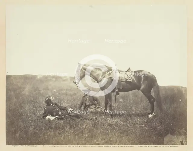 The Halt, May 1864. Creator: Alexander Gardner.