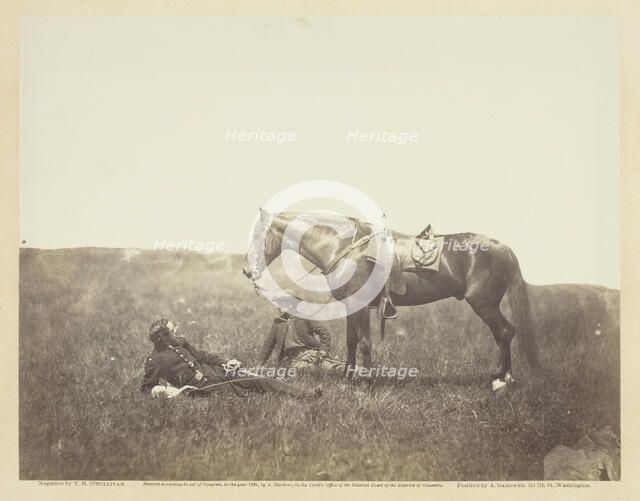 The Halt, May 1864. Creator: Alexander Gardner.