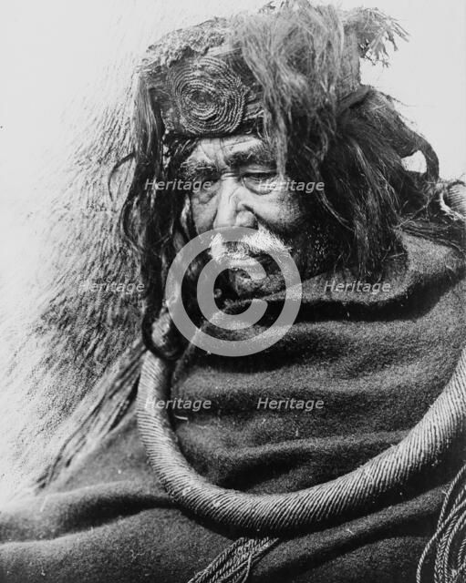 The Hamatsa-Nakoaktok, 1910, c1910. Creator: Edward Sheriff Curtis.